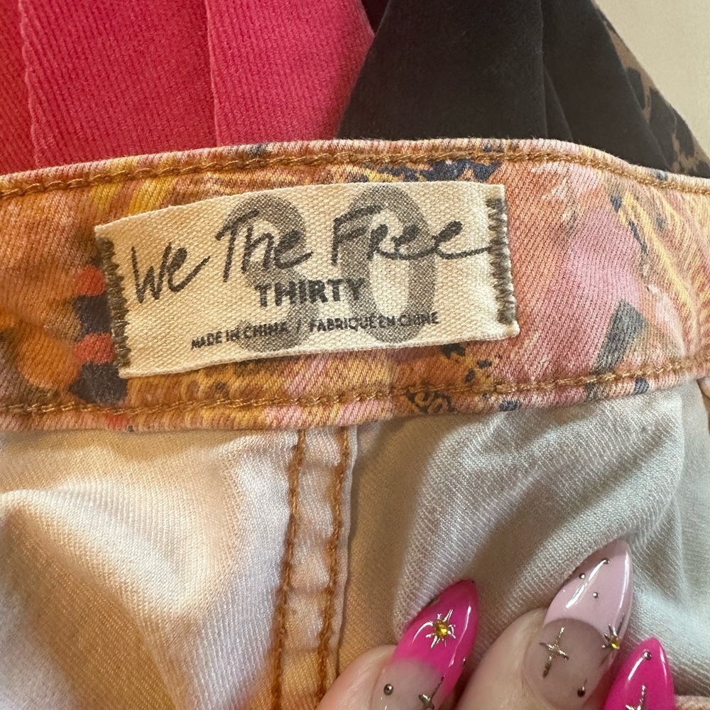 Free people float on flares size 30